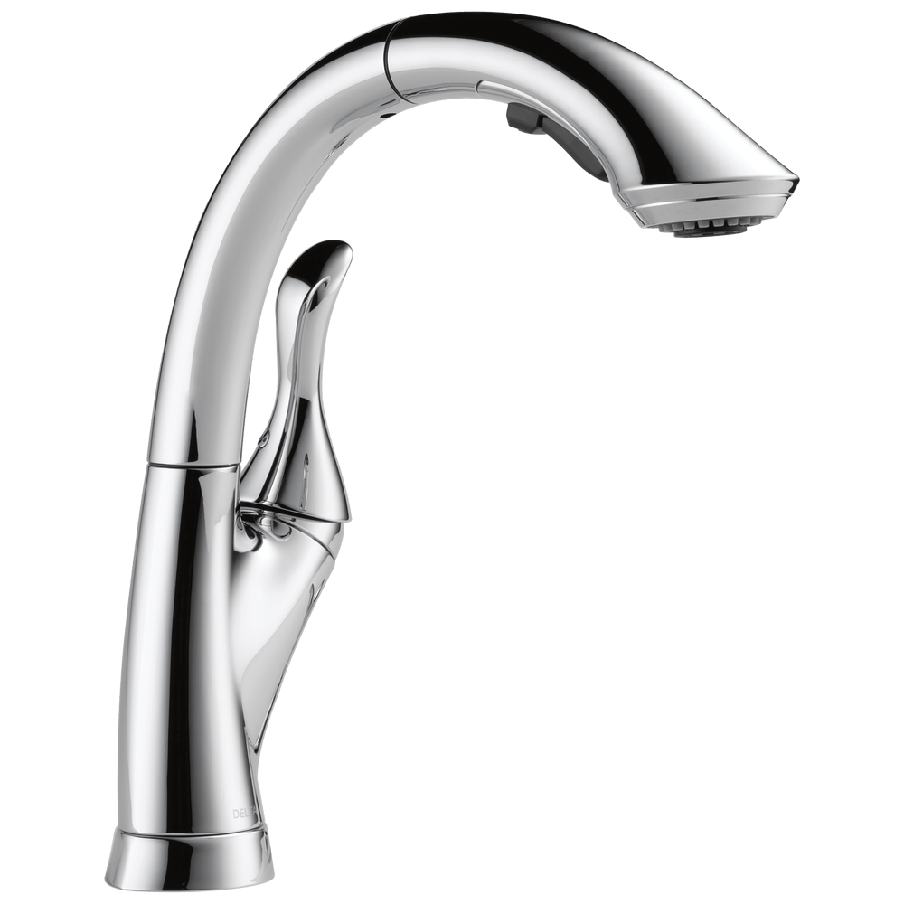 Delta Linden™: Single Handle Pull-Out Kitchen Faucet - Maison&Co.