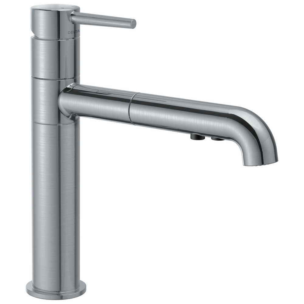 Delta Trinsic®: Single Handle Pull-Out Kitchen Faucet