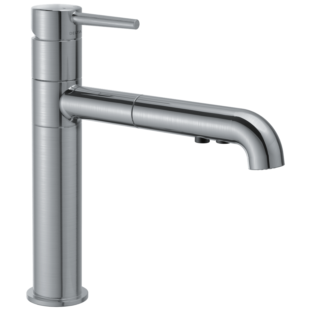 Delta Trinsic®: Single Handle Pull-Out Kitchen Faucet