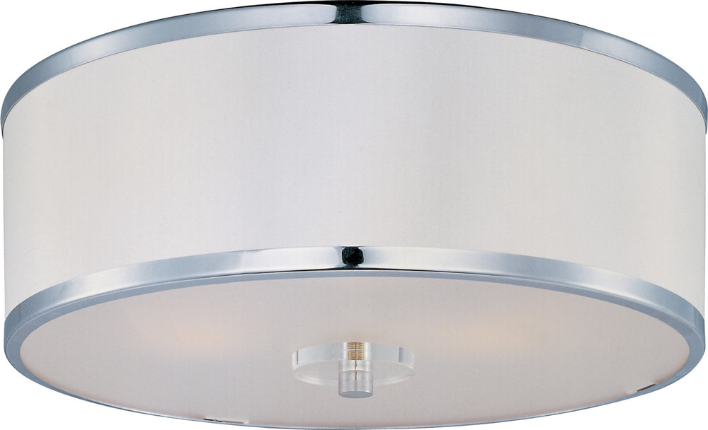 Maxim - 39821BCWTPC - Three Light Semi-Flush Mount - Metro - Polished Chrome