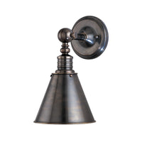 Hudson Valley - 9901-DB - One Light Wall Sconce - Darien - Distressed Bronze