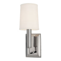 Hudson Valley - 811-PN - One Light Wall Sconce - Clinton - Polished Nickel