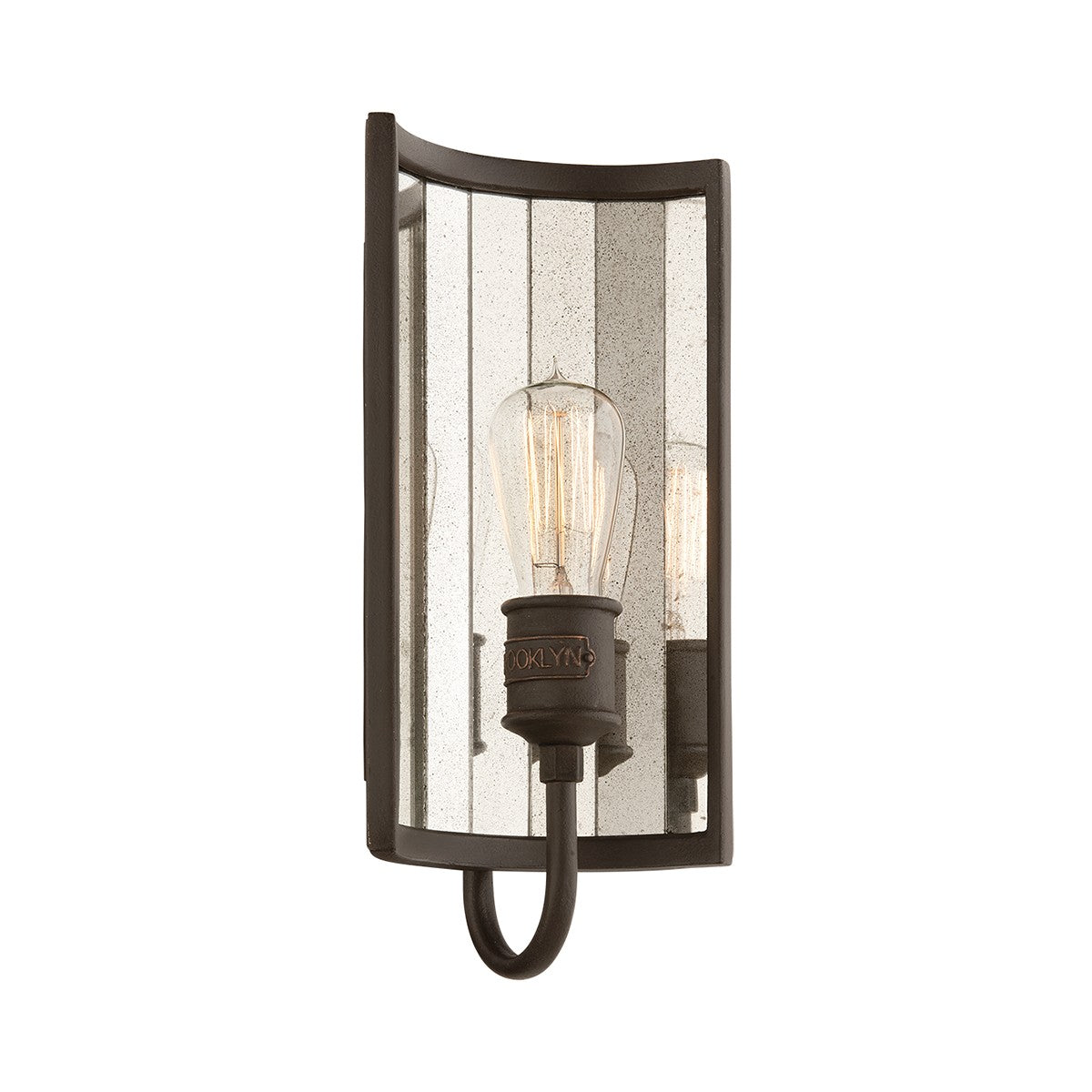 Troy Lighting - B3141-HBZ - One Light Wall Sconce - Brooklyn - Heritage Bronze