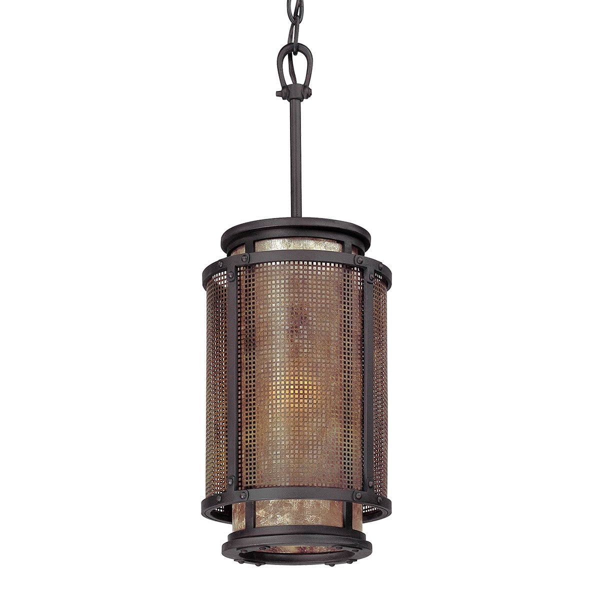 Troy Lighting - F3102-BRZ/SFB - One Light Lantern - Copper Mountain - Bronze