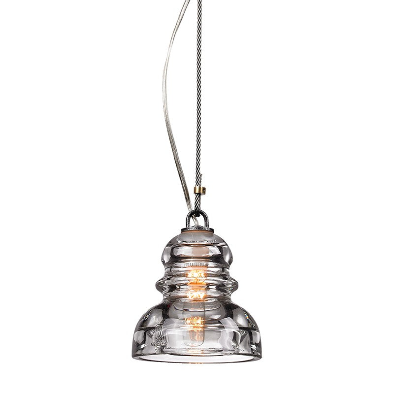 Troy Lighting - F3132 - One Light Pendant - Menlo Park - Old Silver