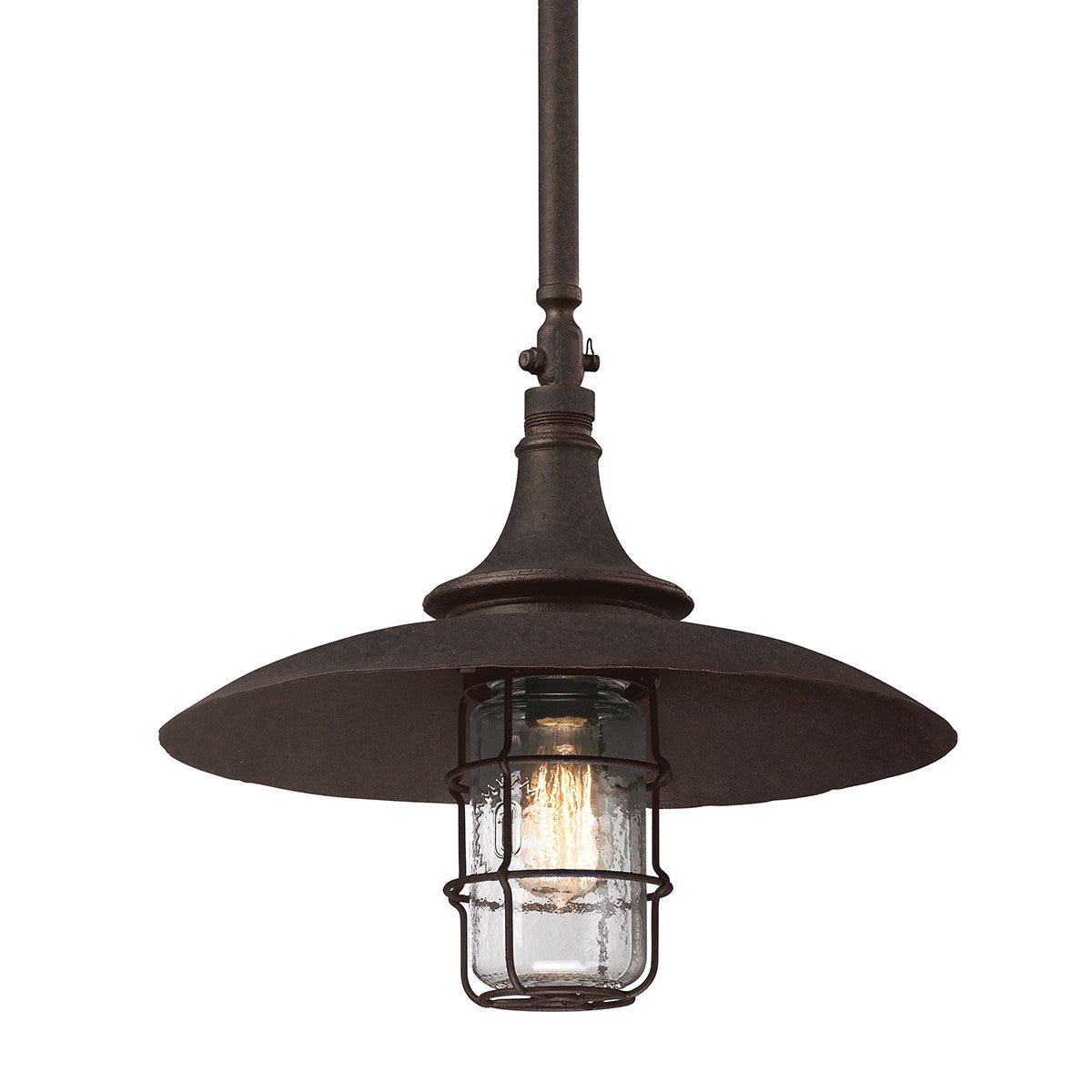 Troy Lighting - F3229 - One Light Hanging Lantern - Allegheny - Centennial Rust