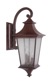 Craftmade - Z1374 - Argent Three Light Outdoor Wall Lantern in Mulltiple Finishes - Argent