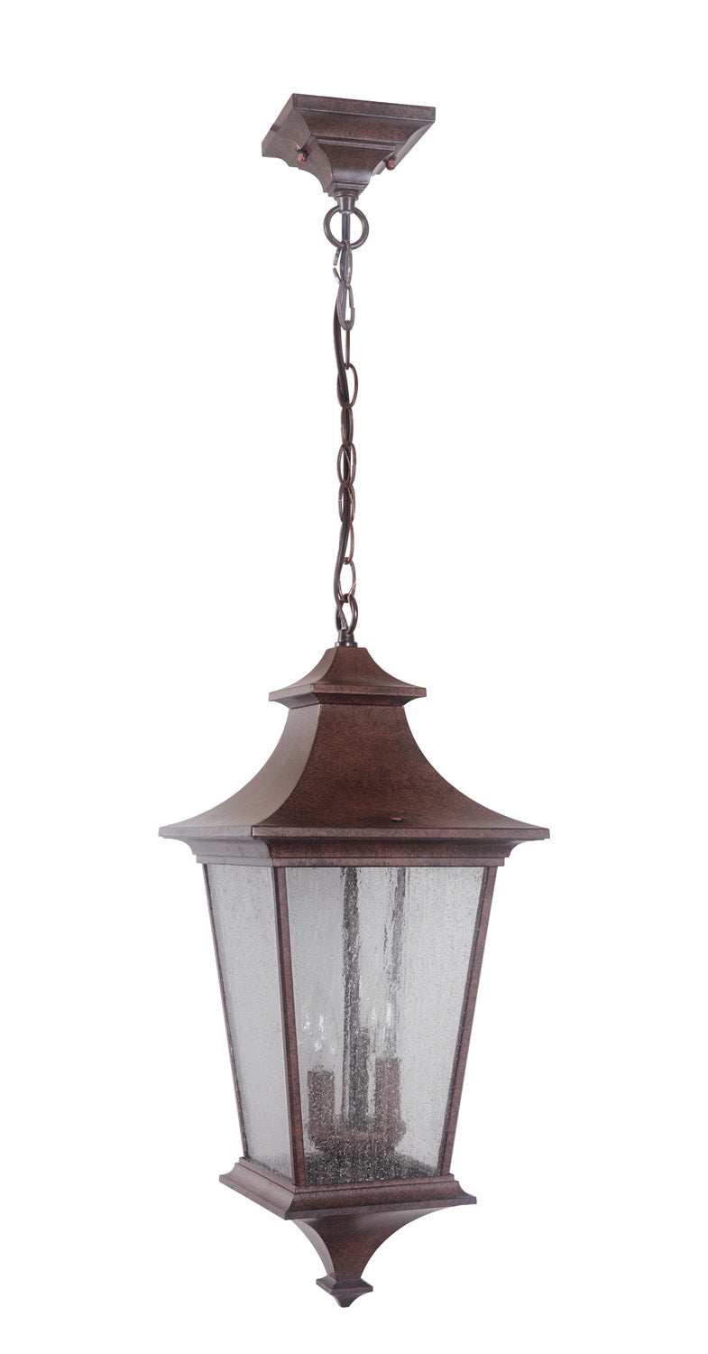 Craftmade - Z1371 - Argent Three Light Outdoor Pendant in Mulltiple Finishes - Argent