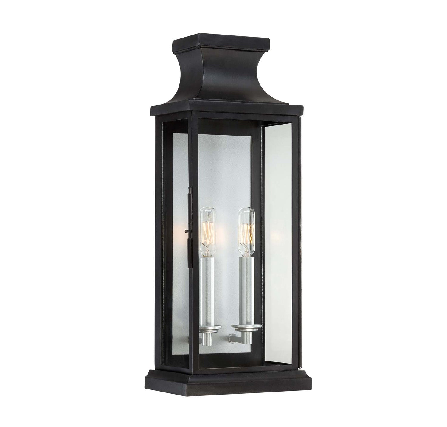 Savoy House - 5-5911-BK - Two Light Wall Lantern - Brooke - Black