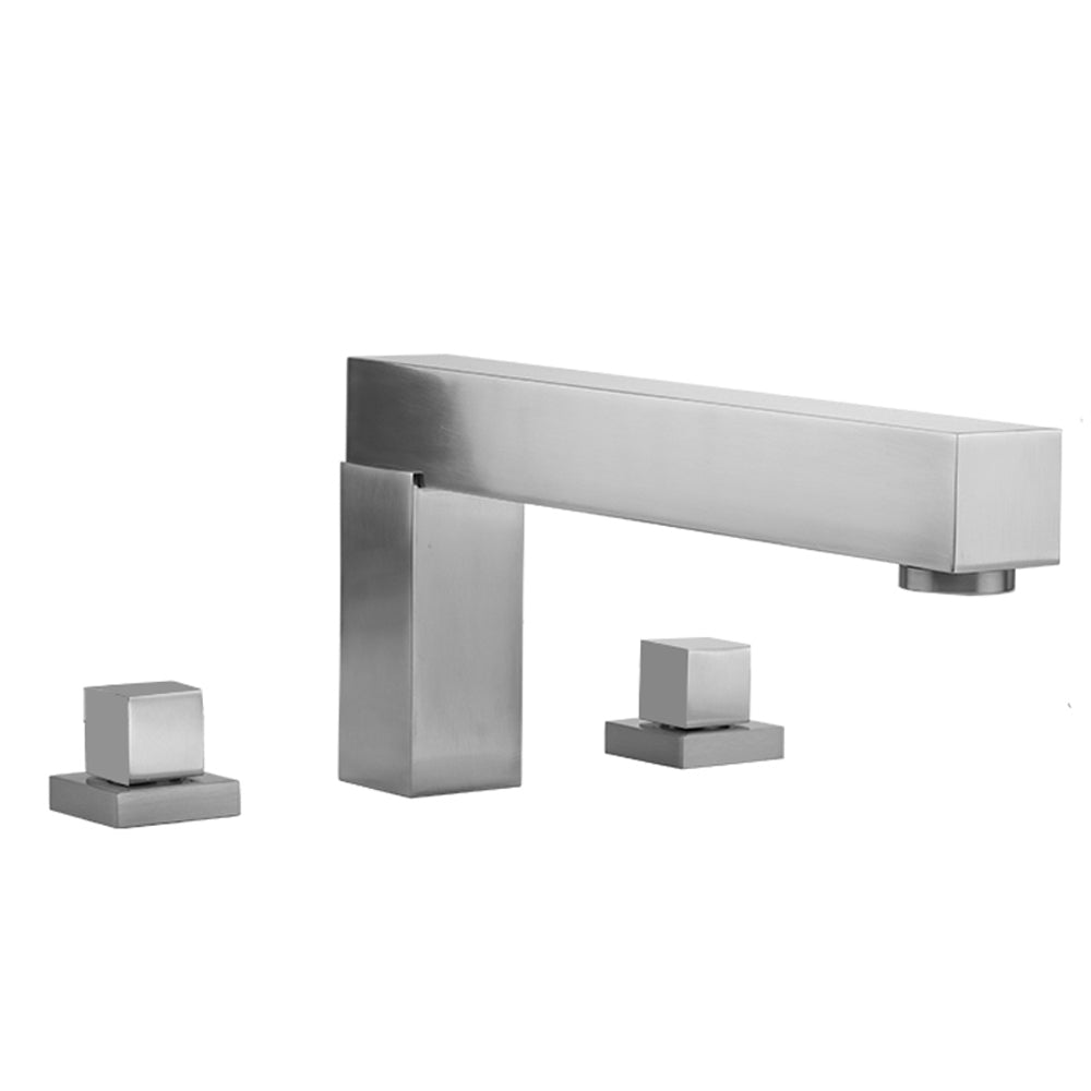 CUBIX® Roman Tub Set with Cube Handles in Multiple Finishes