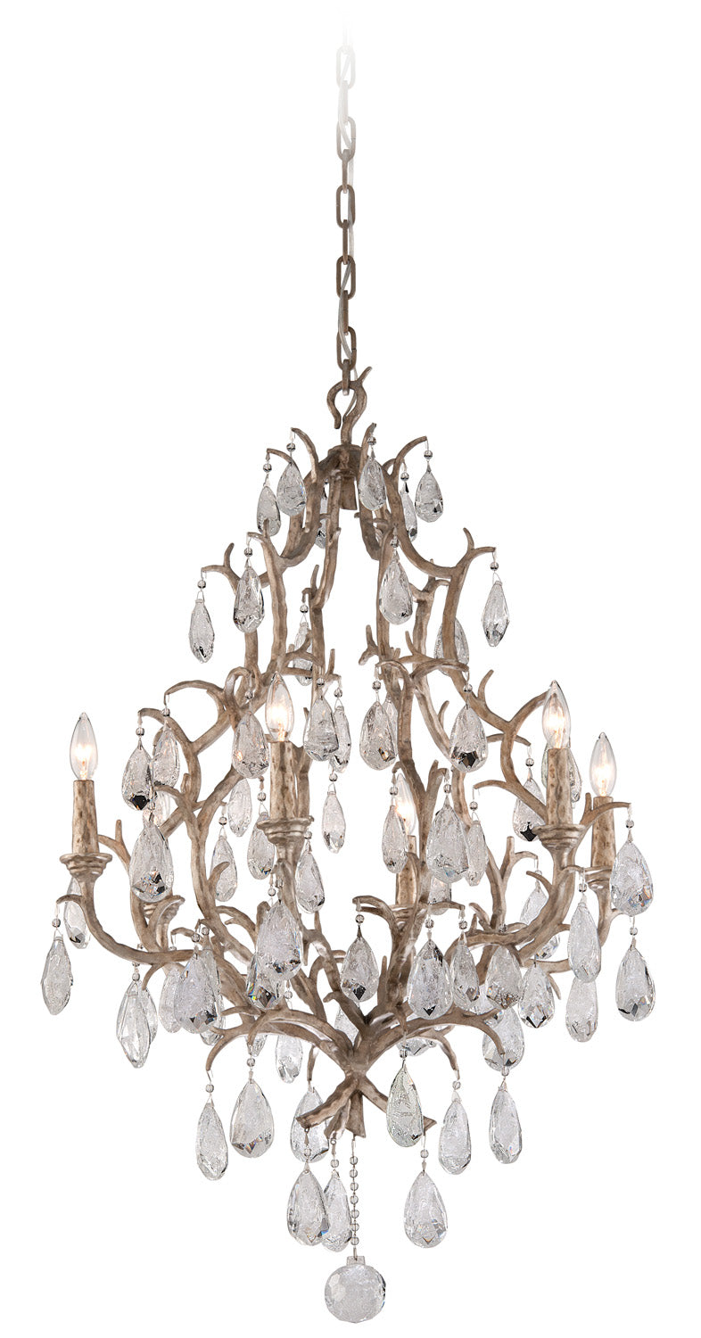 Corbett Lighting - 163-06 - Six Light Chandelier - Amadeus - Vienna Bronze