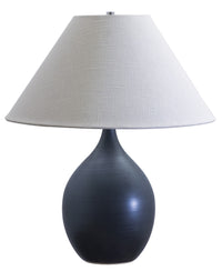 House of Troy - GS300-BM - One Light Table Lamp - Scatchard - Black Matte