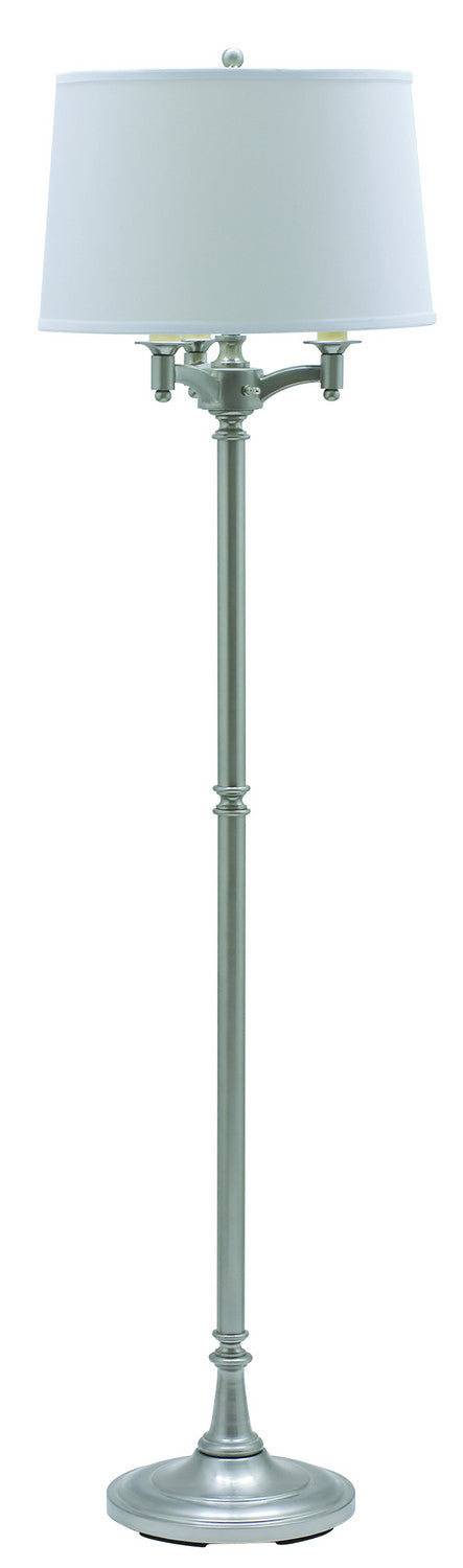 House of Troy - L800-SN - Four Light Floor Lamp - Lancaster - Satin Nickel