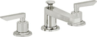 California Faucets - 4502ZB-PC - 8" Widespread Lavatory Faucet with ZeroDrain - Polished Chrome - Rincon Bay