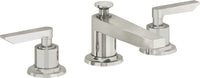 California Faucets - 4502ZB-PN - 8" Widespread Lavatory Faucet with ZeroDrain - Polished Nickel (PVD) - Rincon Bay