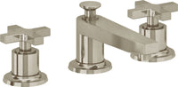 California Faucets - 4502X-BNU - 8" Widespread Lavatory Faucet - Burnished Nickel Uncoated - Rincon Bay