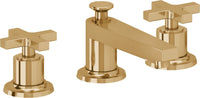 California Faucets - 4502XZB-FRG - 8" Widespread Lavatory Faucet with ZeroDrain - French Gold (PVD) - Rincon Bay