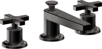 California Faucets - 4502XZB-MBLK - 8" Widespread Lavatory Faucet with ZeroDrain - Matte Black - Rincon Bay