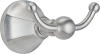 California Faucets - 47-DRH-SN - Double Robe Hook - Satin Nickel  - Monterey