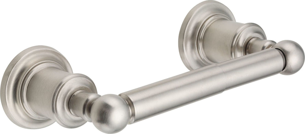 California Faucets - 48-TP-SN - Two Post Toilet Paper Holder - Satin Nickel  - Miramar