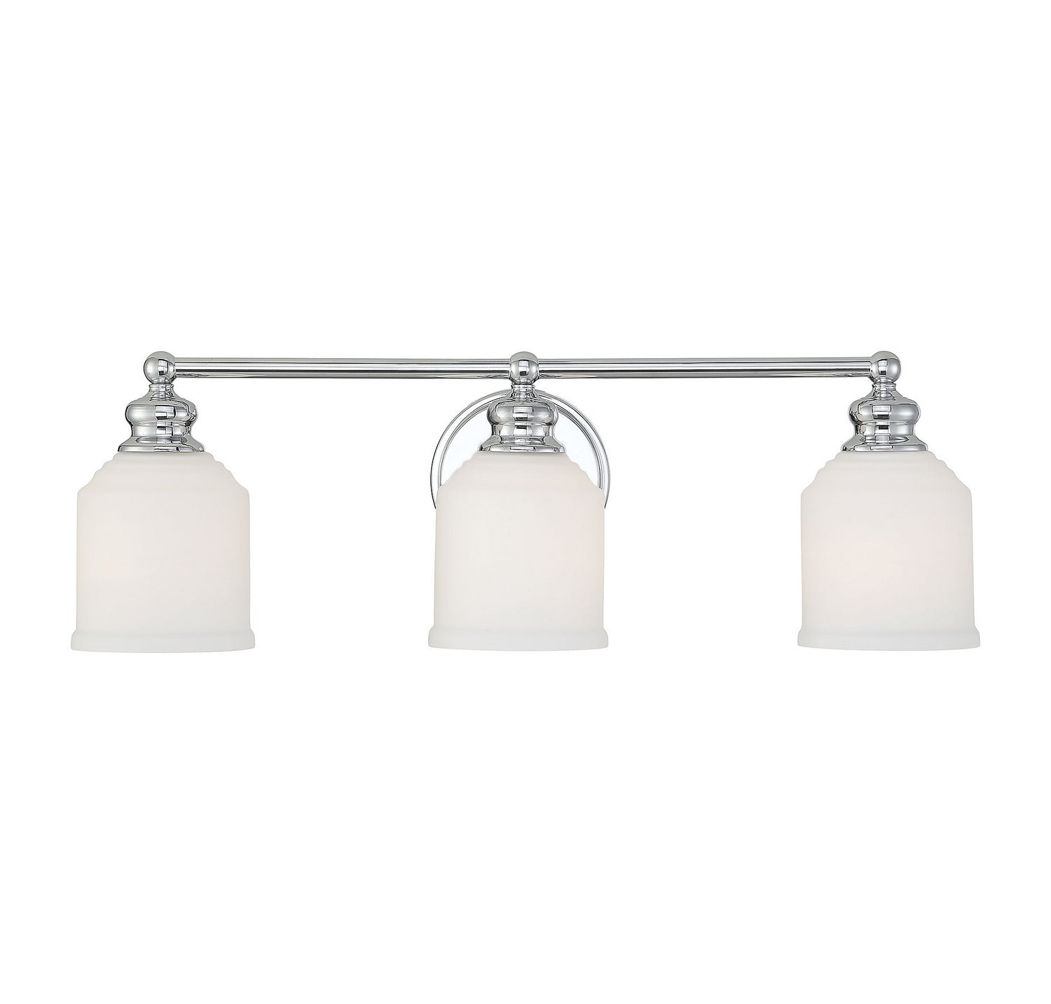 Savoy House - 8-6836-3-11 - Three Light Bath Bar - Melrose - Polished Chrome