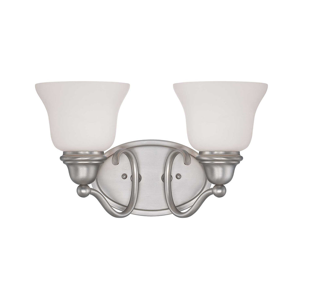 Savoy House - 8-6837-2-69 - Two Light Bath Bar - Yates - Pewter