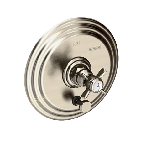 Balanced Pressure Tub & Shower Diverter Plate With Handle in Multiple Finishes