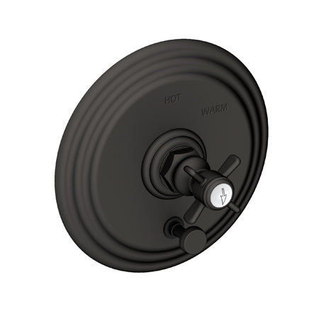 Balanced Pressure Tub & Shower Diverter Plate With Handle in Multiple Finishes