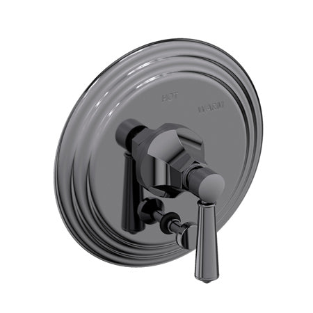 Balanced Pressure Tub & Shower Diverter Plate With Handle in Multiple Finishes