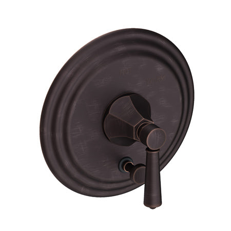 Balanced Pressure Tub & Shower Diverter Plate With Handle in Multiple Finishes