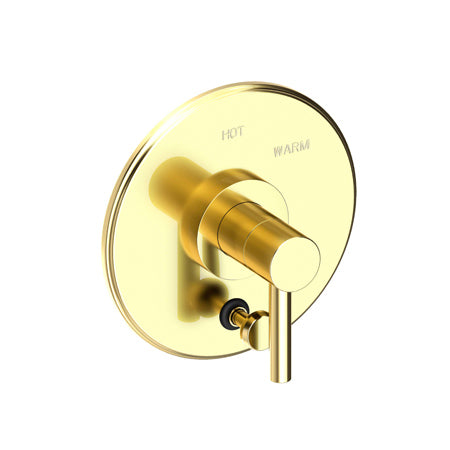 Balanced Pressure Tub & Shower Diverter Plate With Handle in Multiple Finishes