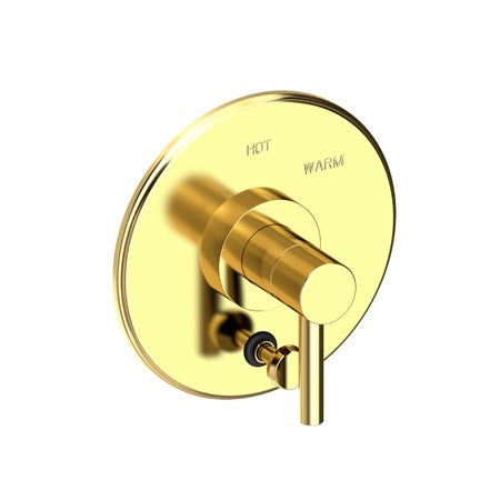 Balanced Pressure Tub & Shower Diverter Plate With Handle in Multiple Finishes