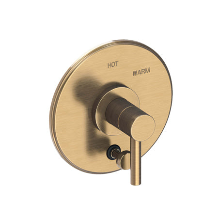 Balanced Pressure Tub & Shower Diverter Plate With Handle in Multiple Finishes