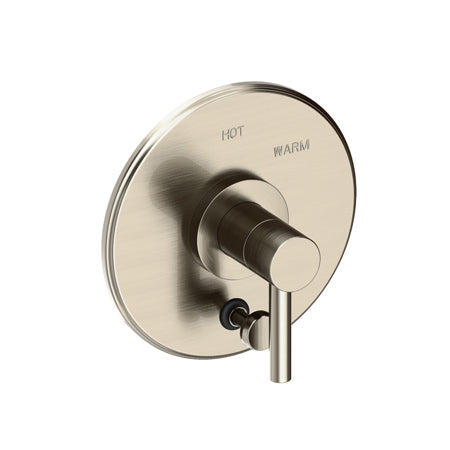 Balanced Pressure Tub & Shower Diverter Plate With Handle in Multiple Finishes