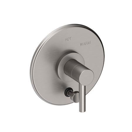 Balanced Pressure Tub & Shower Diverter Plate With Handle in Multiple Finishes