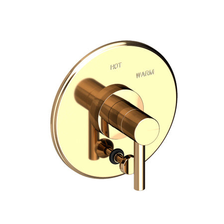 Balanced Pressure Tub & Shower Diverter Plate With Handle in Multiple Finishes