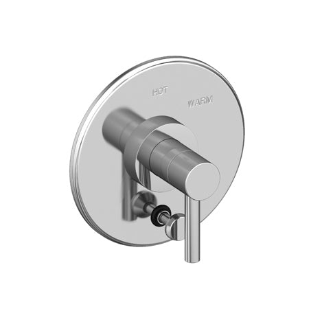 Balanced Pressure Tub & Shower Diverter Plate With Handle in Multiple Finishes