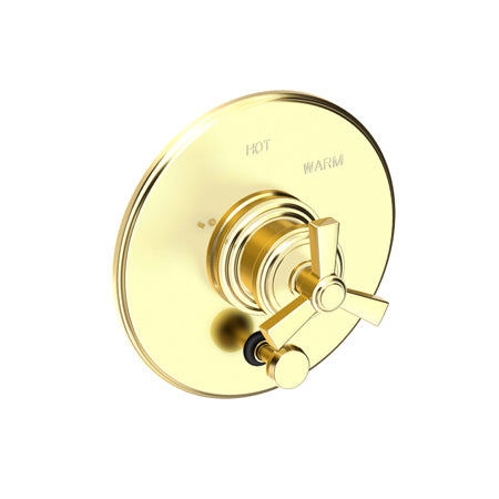 Balanced Pressure Tub & Shower Diverter Plate With Handle in Multiple Finishes