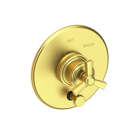 Balanced Pressure Tub & Shower Diverter Plate With Handle in Multiple Finishes