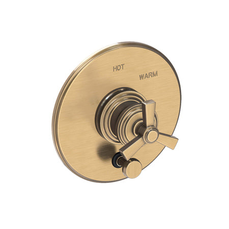 Balanced Pressure Tub & Shower Diverter Plate With Handle in Multiple Finishes