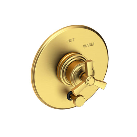 Balanced Pressure Tub & Shower Diverter Plate With Handle in Multiple Finishes