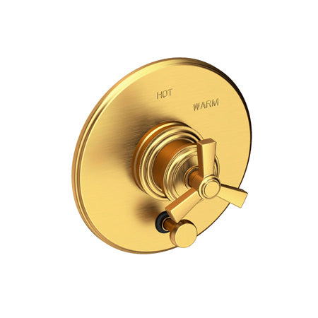 Balanced Pressure Tub & Shower Diverter Plate With Handle in Multiple Finishes