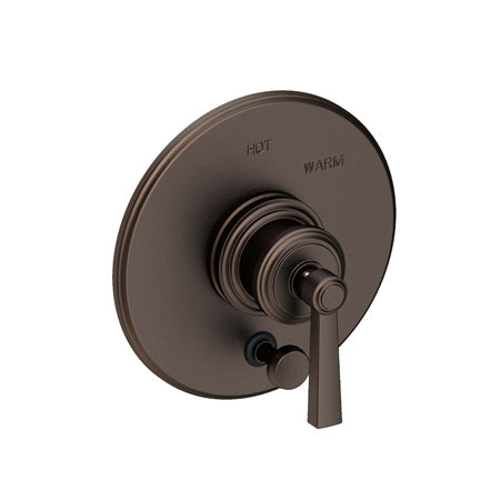 Balanced Pressure Tub & Shower Diverter Plate With Handle in Multiple Finishes