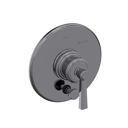 Balanced Pressure Tub & Shower Diverter Plate With Handle in Multiple Finishes