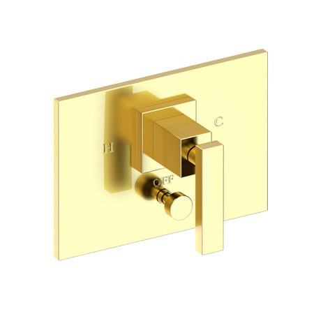 Balanced Pressure Tub & Shower Diverter Plate With Handle in Multiple Finishes