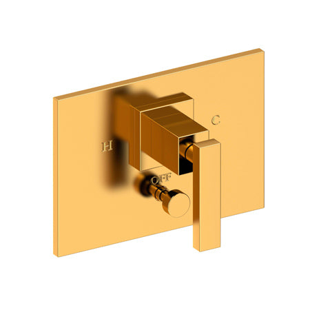 Balanced Pressure Tub & Shower Diverter Plate With Handle in Multiple Finishes