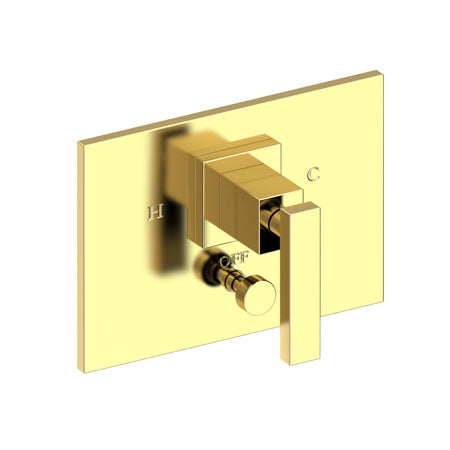 Balanced Pressure Tub & Shower Diverter Plate With Handle in Multiple Finishes