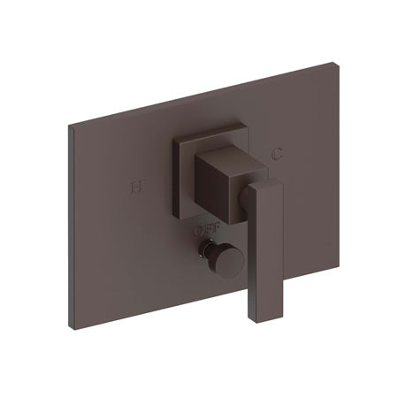 Balanced Pressure Tub & Shower Diverter Plate With Handle in Multiple Finishes