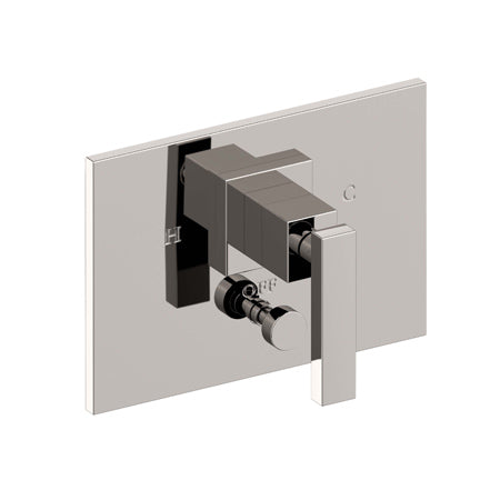 Balanced Pressure Tub & Shower Diverter Plate With Handle in Multiple Finishes