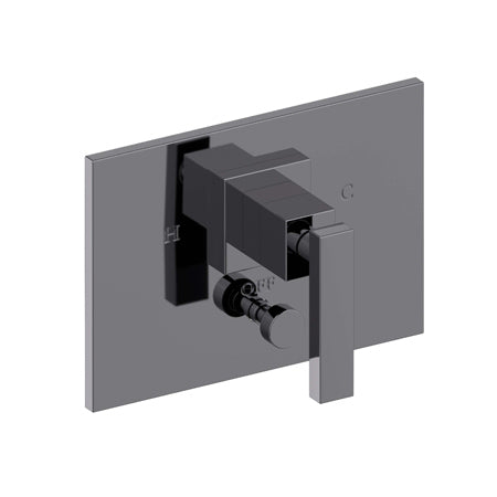 Balanced Pressure Tub & Shower Diverter Plate With Handle in Multiple Finishes